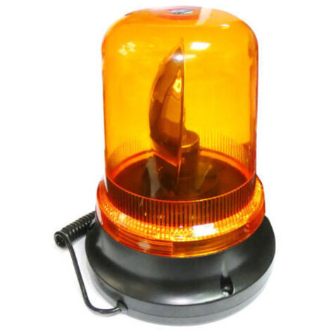 12V Сигнална Аварийна Лампа С Халогенна Крушка Маяк Буркан С Магнит