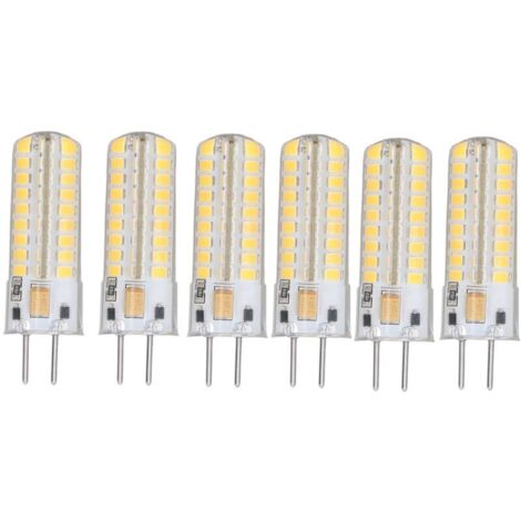 12V Ampoule De Maïs 360 Ampoule LED Tubulaire Pour Suspension Rustique,GY6.35 Ampoule LED Dimmable 7W, Lustres, Appliques Murales, Vanité(CHALEUREUSE)