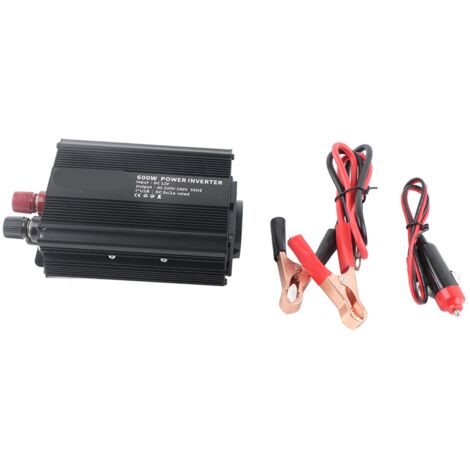 12V auf 220V 600W Sinus-Wechselrichter mit Solarpanel-Anschluss