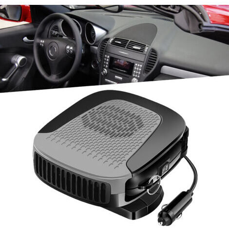 12V-Autoheizgebläse, 360 ° Drehung, Enteiser für die Windschutzscheibe im Auto, schnelle Heizung für Fahrzeuge