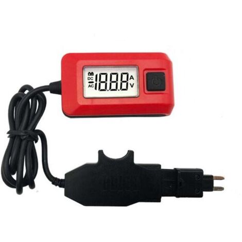 12V Automatischer Stromprüfer, Multimeter, Lampen-Autoreparatur, Kfz-Elektrik-Multimeter, automatischer Sicherungsprüfer, Diagnosewerkzeug