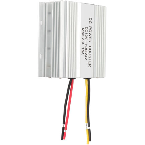 12V bis 24V 360W Spannungsverstärker für Pkw und Lkw – Robustes und sicheres Aluminiumgehäuse