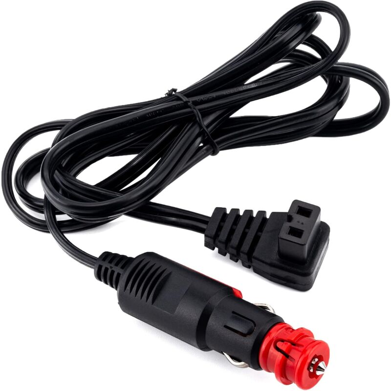 12V Câble d'Alimentation de Voiture pour Refroidisseur Dometic, Compresseur Câble de Remplacement Plug Car Réfrigérateur Câble d'Extension(2.5m)