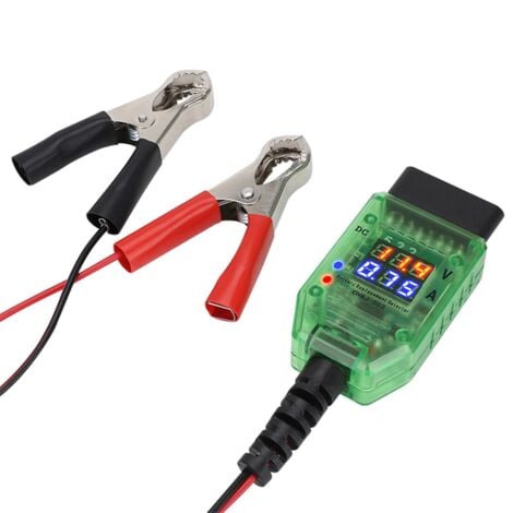 12V Car Diagnostics Tester Automotive Battery Replacement Tool Car Computers ECU Memory Saver Battery Leakage Detection