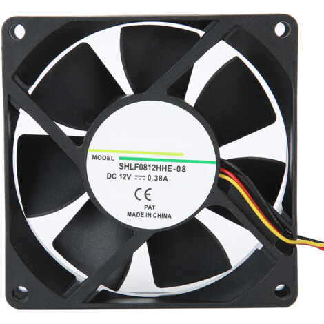 12V DC 0,38A 3-Pin Lüfter zur Wärmeableitung - SHLF0812HHE-08