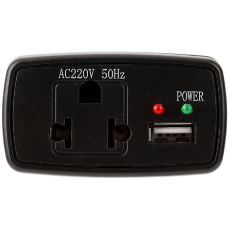 12V DC auf 220V AC 75W Wechselrichter mit USB-Anschluss für das Auto