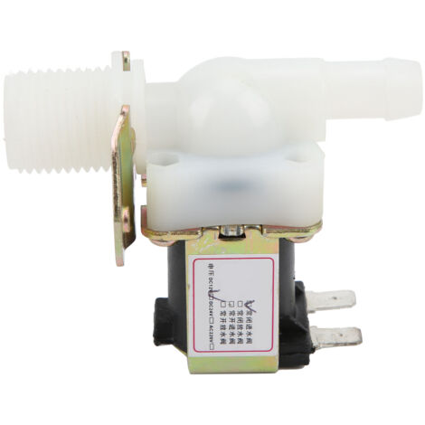 12V DC Wassermagnetventil, Kunststoff, G1/2 Einlass/Auslass, normalerweise geschlossen (NC)