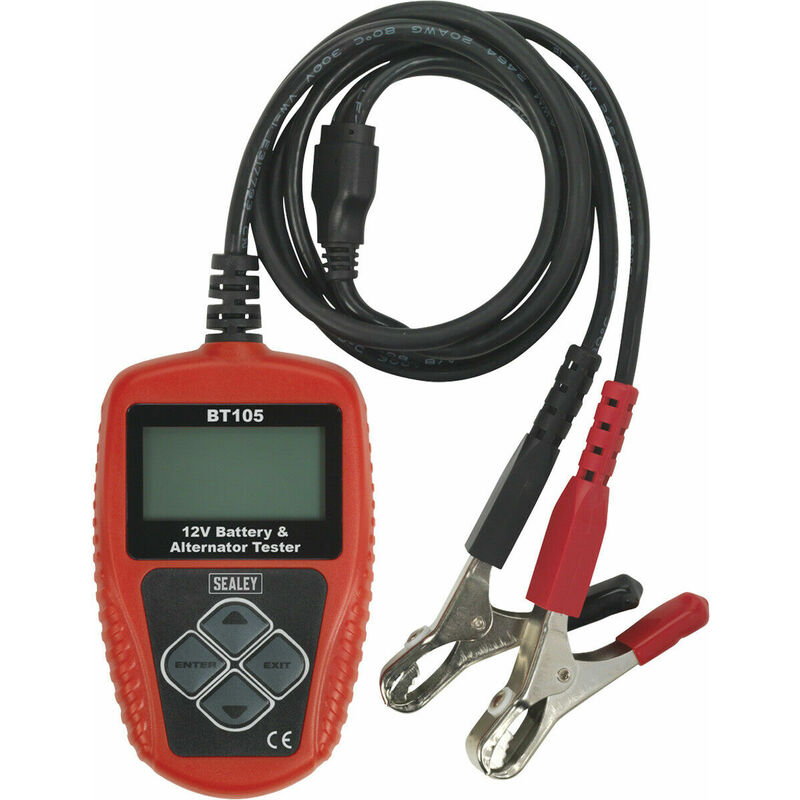 Loops - 12V Digital Battery & Alternator Tester - Connects to pc - lcd Display