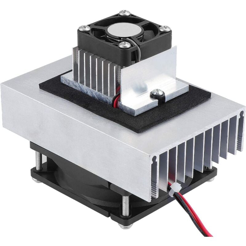 12V diy Thermoélectrique Peltier Réfrigération Système De Refroidissement Kit, Semi-conducteur Refroidisseur Module De Conduction,Air conditioner