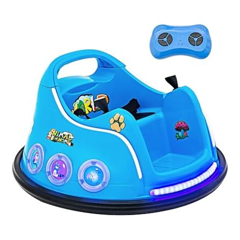 12V Electric Ride On Bumper Car Kids 360° Swivel 12V Ride On Toy