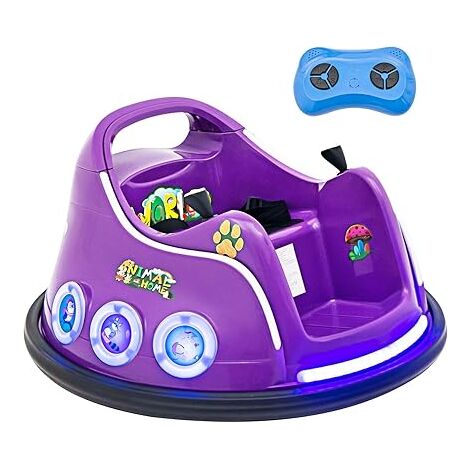 12V Electric Ride On Bumper Car Kids 360° Swivel 12V Ride On Toy