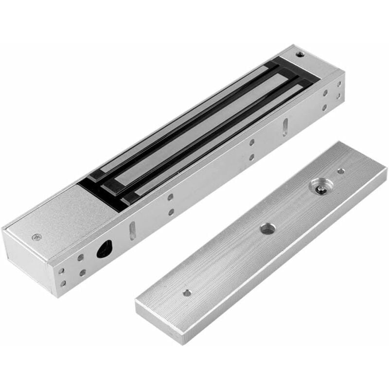 12V Étanche électrique Serrure de Porte électromagnétique magnétique 280 kg 600LBs pour système de contrôle d'accès, Force de Maintien Verrouillage