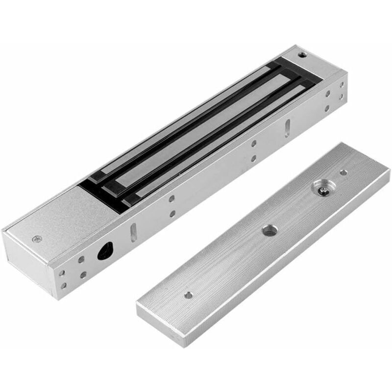 12V Étanche électrique Serrure de Porte électromagnétique magnétique 280 kg 600LBs pour système de contrôle d'accès, Force de Maintien Verrouillage