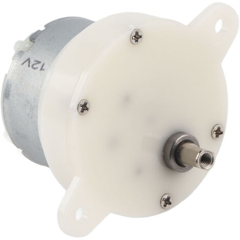 12V geräuscharmer, langsam laufender Getriebemotor mit Anschlusskasten