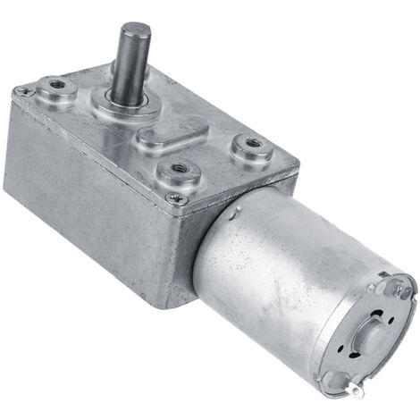 12V Gleichstrom-Getriebemotor mit Umkehrfunktion, hohes Drehmoment für langsame Anwendungen (6 U/min)
