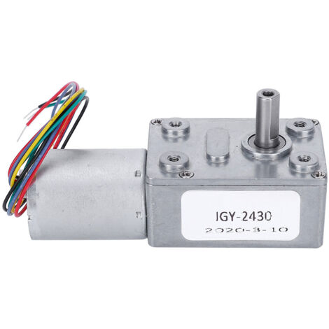 12V Gleichstrom-Reversibler Selbsthemmender Getriebemotor für elektrische Anwendungen (6 U/min)
