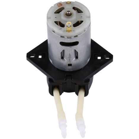 12V Gleichstrom-Schlauchpumpe für Aquarium und Labor, präzise Dosierpumpe mit verstellbarem Dosierkopf.