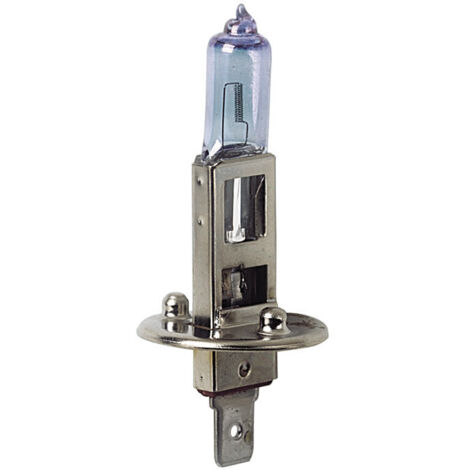 12V Lampada alogena Xenon - H1 - 55W - P14,5s - 2 pz - Scatola Plast.