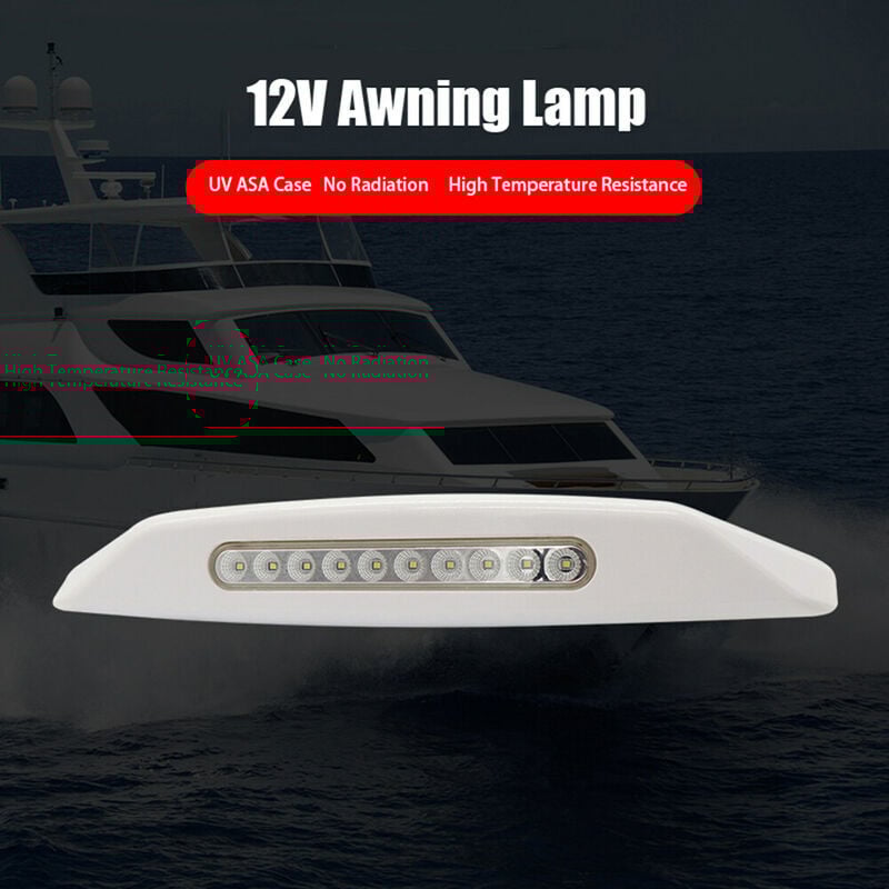 Start - 12V led Auvent Lampe Étanche Extérieur Lampes Barre Lumineuse pour Camping-Car Caravane rv Van Camper
