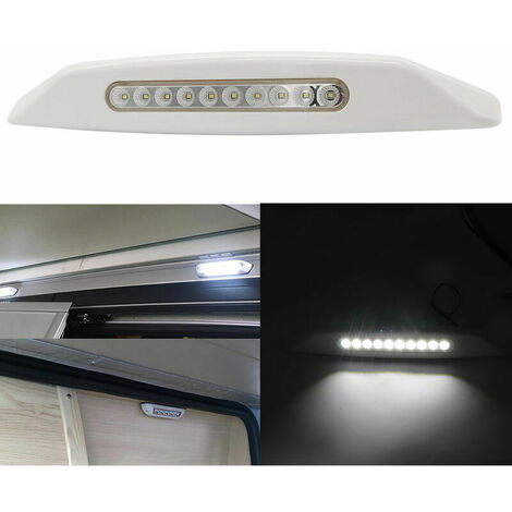 12V LED Awning Lamp Waterproof Outdoor Lamps Light Bar for Motorhome Caravan RV Van Camper Car Lighting