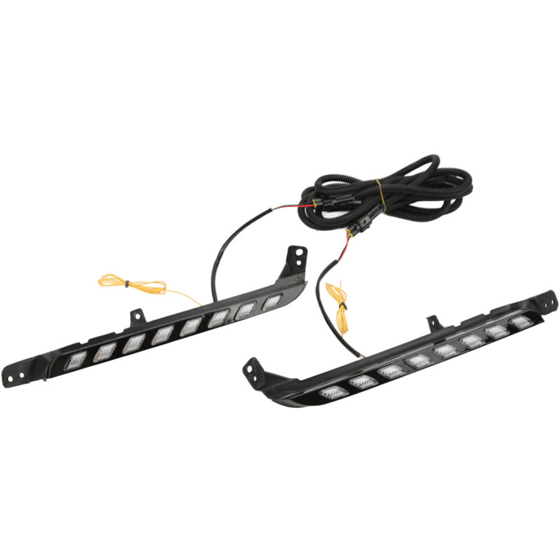 12V LED feux de jour Streamer double couleur conduite voiture lumière remplacement pour Hilux 2020 +