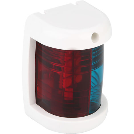 Feu De Navigation Bateau LED Rouge Bâbord - Étanche IP56, Visible 2 Miles, 10-24V