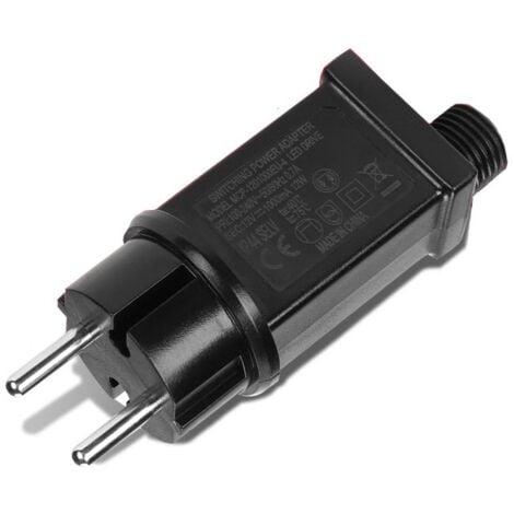 12V LED Power Supply, LED Transformer IP44 Low Voltage LED Adapter Driver for Christmas Light, String Lights