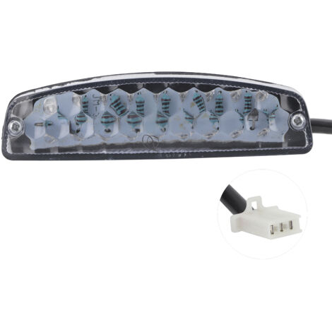 12V-LED-Rücklicht mit 18 Dioden für ATV/Quad 50/70/90/110/125/150 cm³