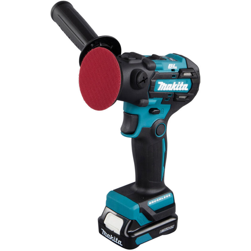 Levigatrice lucidatrice MAKITA PV301DSAE BL a batteria 12Vmax 20 Ah CXT 75mm (2 batterie e caricabatterie)