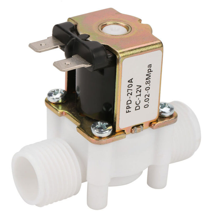 Image of 12V Plastic Solenoid Valve, 12V Power&hellip;