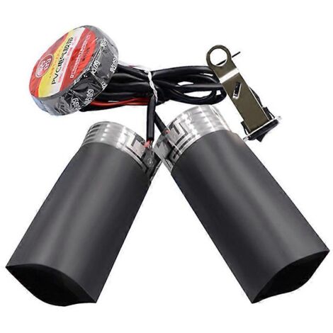 12V Poignées chauffantes électriques pour guidon vélo électrique, coussin chauffant hiver antidérapant, réchauffeur de poignées vélo batterie 12V