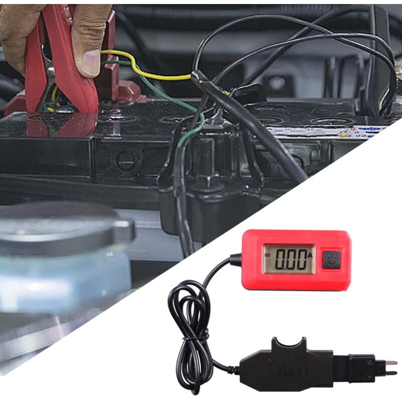 Lauwexe - 12V Testeur de Courant Automatique,Automobiles Analyseur de Fuite pour Auto MultimèTre éLectrique Automobile Testeur de Fusible