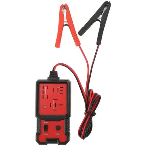 12V Testeur de Relais Automobile, Analyseur Haute Performance pour Relais Électriques, Détecteur pour Tension 11V‑15V