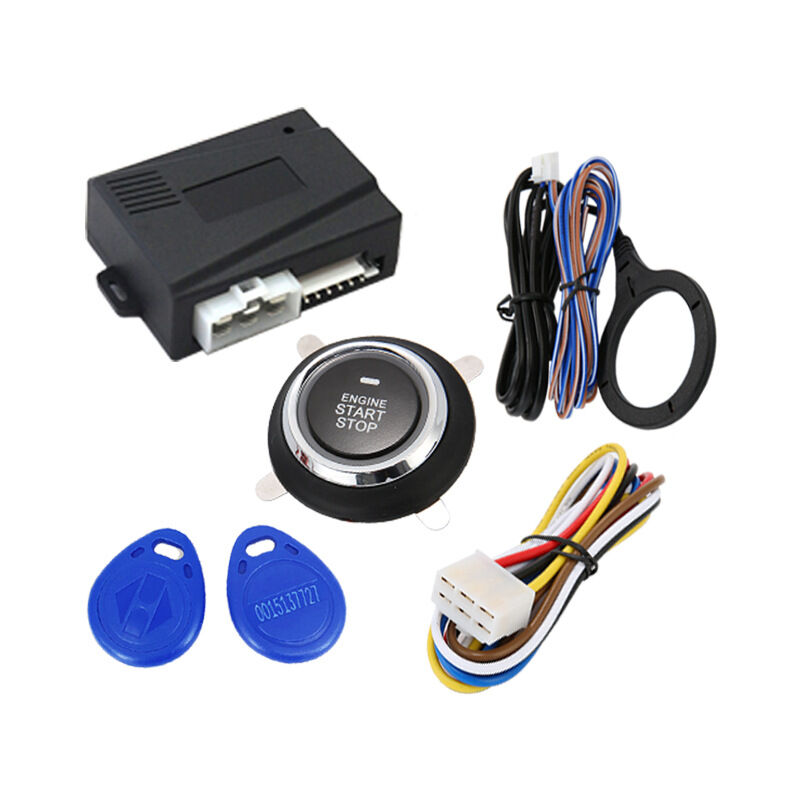 Start - 12V voiture démarrage par poussée verrouillage caché antivol capteur rfid démarrage par simple pression capteur passif système antivol id