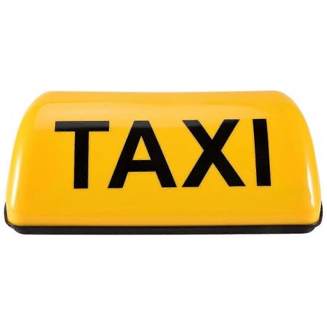 12V wasserdichte magnetische Signalleuchte für Taxis – Gelb