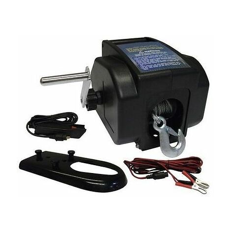12V WINCH 6000LBS BOAT TRAILER CAR CARAVAN ELECTRIC QUAD PULLER HEAVY DUTY TD024