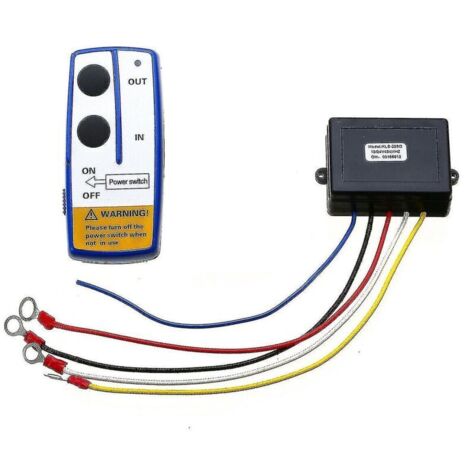12v Wireless Recovery Winch Remote Control Switch Handset For Jeep Atv Suv Utv