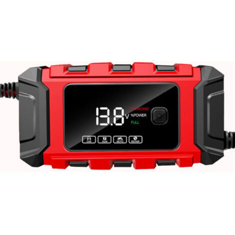 12V6A Chargeur Moto Batterie,Chargeur de Batterie Moto Mainteneur avec Automatique