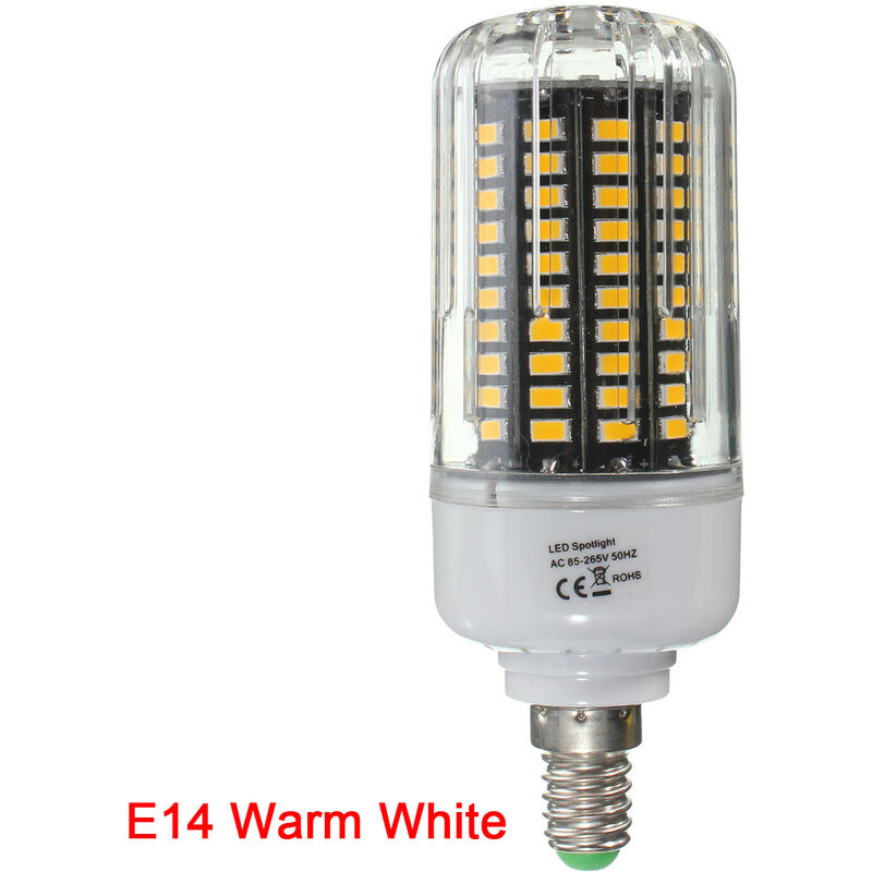 Image of 12W ac 85-265V E12 E14 E17 led Lampadine a mais Lampada a globo Spot Light E14 bianco caldo