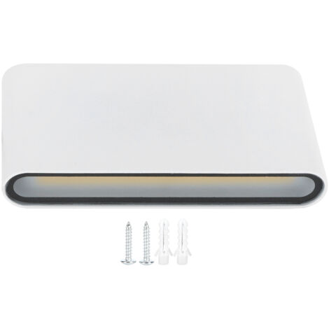 12W COB Aluminium-LED-Außenleuchte, IP65 wasserdicht für den Garten, AC85-265V (warmweißes Licht)