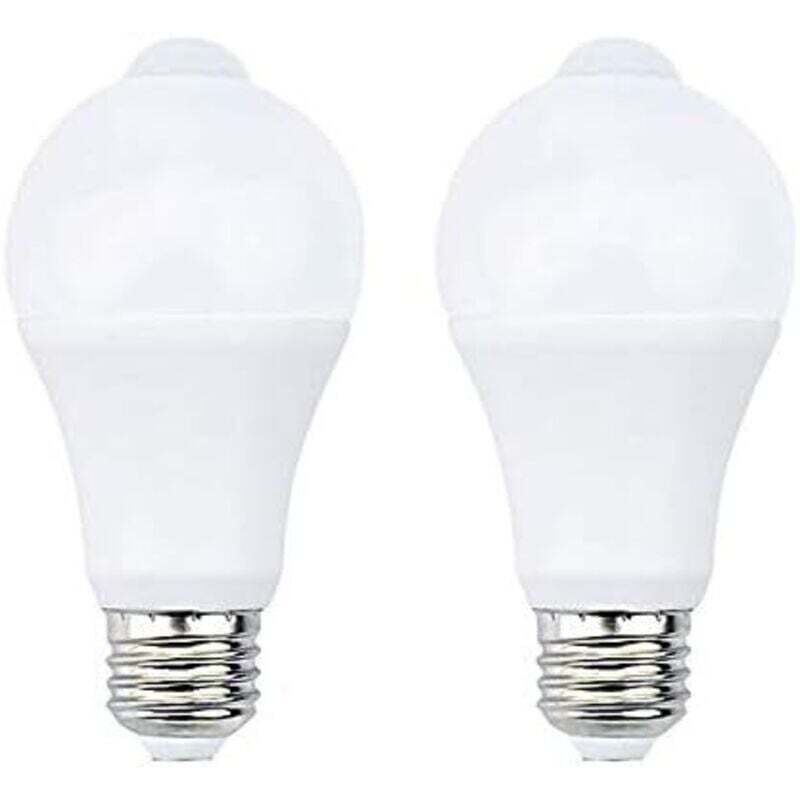 Ersandy - 12W E27 pir Infrarouge Ampoule led avec Détecteur de Mouvement on/off Automatiquement A60 220V 1200lm équivalent 120W Halogène pour