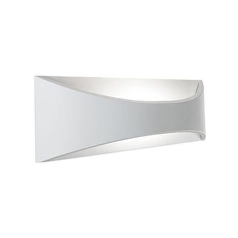 12W Led 3000K aplique luna linea blanca