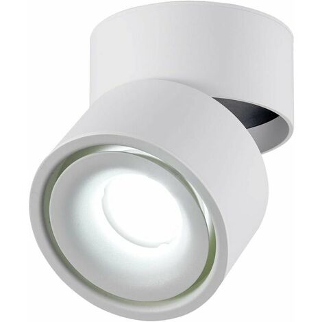 12W LED Ceiling spotlights Ceiling light, Adjustable lamp body angle,Lamp spotlights,Ceiling spotlights,Ceiling sconce, adjustable ceiling spotlights,LED ceiling light,10x10x10cm(white-6000K)