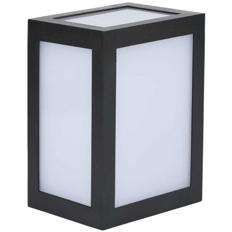 12W LED LAMPADA DA PARETE CORPO NERO 4000K                                                               - Luce NATURALE