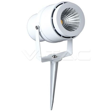 ESOLUTION 12W LED PICCHETTO PER GIARDINO CORPO BIANCO LUCE VERDE