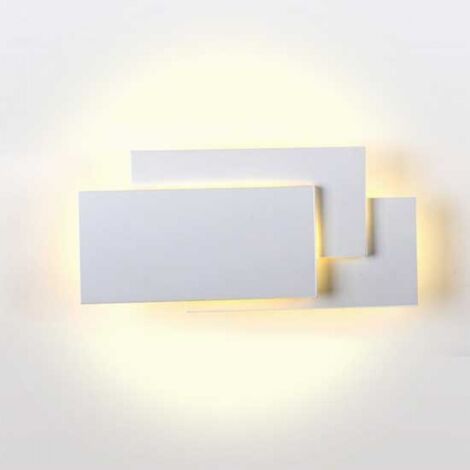 12W Rechteckige Led Wandleuchte weiß V-TAC VT-712 3000K
