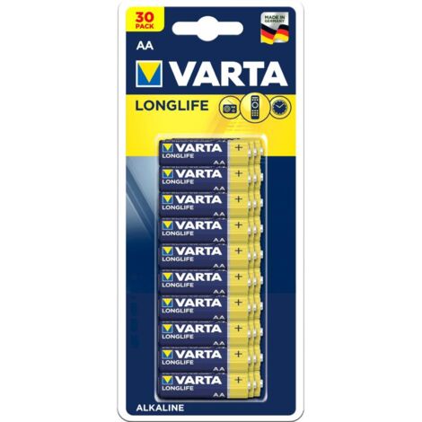 12x 30er-Packung Longlife Alkaline-Batterien LR6 AA 1,5V Großpackung 360 Stück