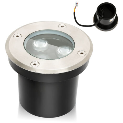 12x 3W lampadaire IP67 lumière LED encastré sol spot sol spot sol