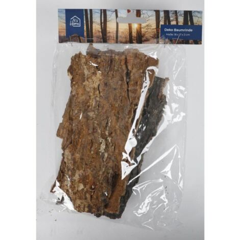 12x Baumrinde Dekoration Basteln Terrarium Holz Tisch Floristin Trocken Tüte