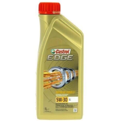 12x CASTROL Huile moteur Edge 5W-30 LL - 1 Litre